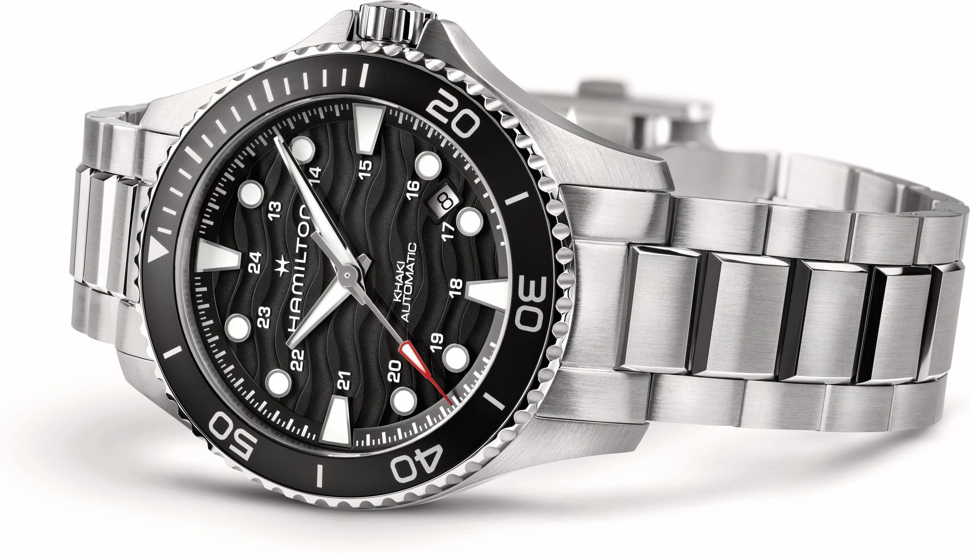 Hamilton Khaki Navy Scuba H82415130 Automatisch horloge voor heren Hamilton Khaki Navy Scuba H82415130 Automatisch horloge voor heren
