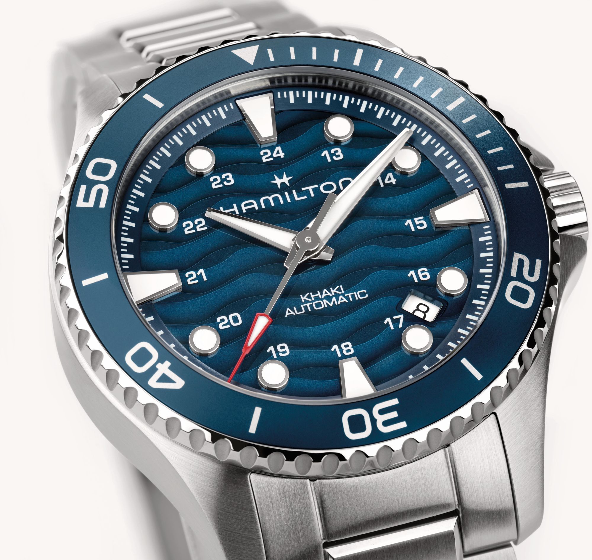 Hamilton Khaki Navy Scuba H82425140 Automatisch horloge voor heren Hamilton Khaki Navy Scuba H82425140 Automatisch horloge voor heren