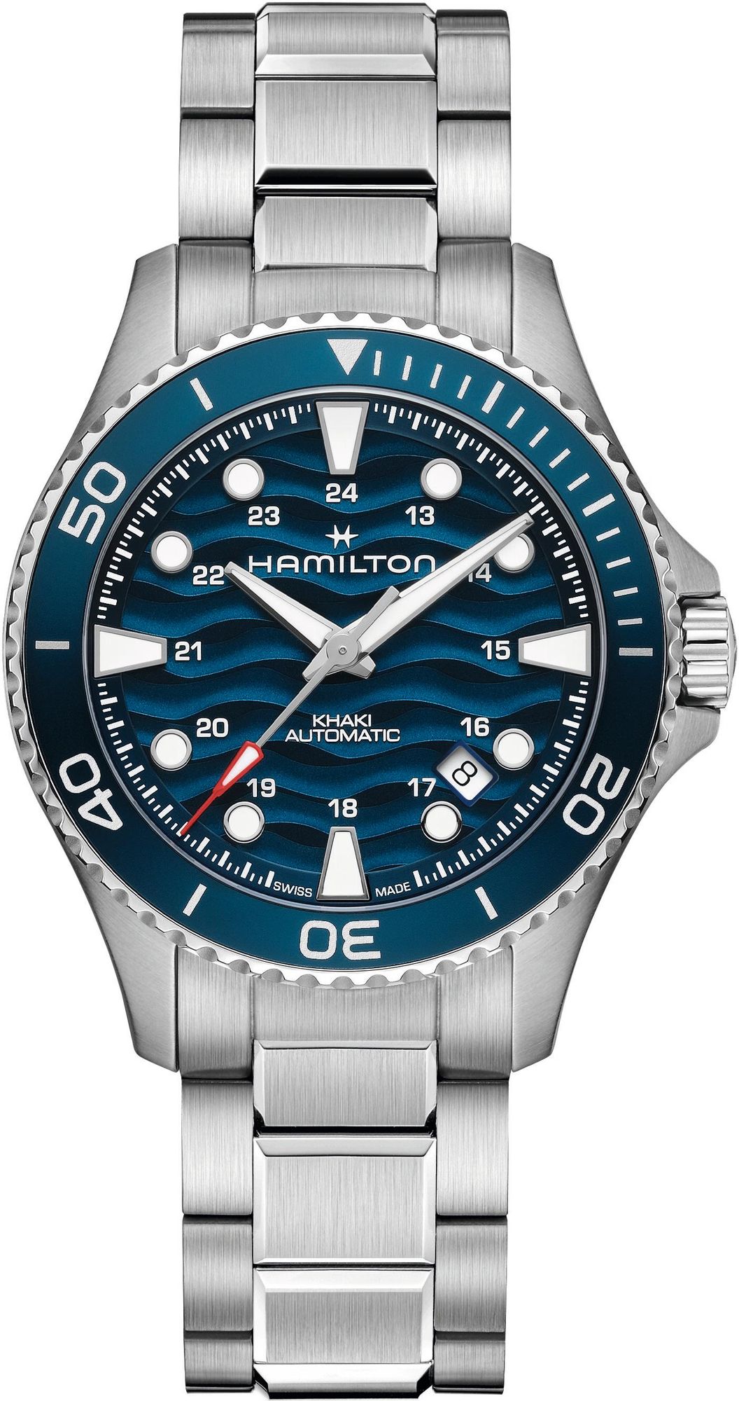 Hamilton Khaki Navy Scuba H82425140 Automatisch horloge voor heren Hamilton Khaki Navy Scuba H82425140 Automatisch horloge voor heren