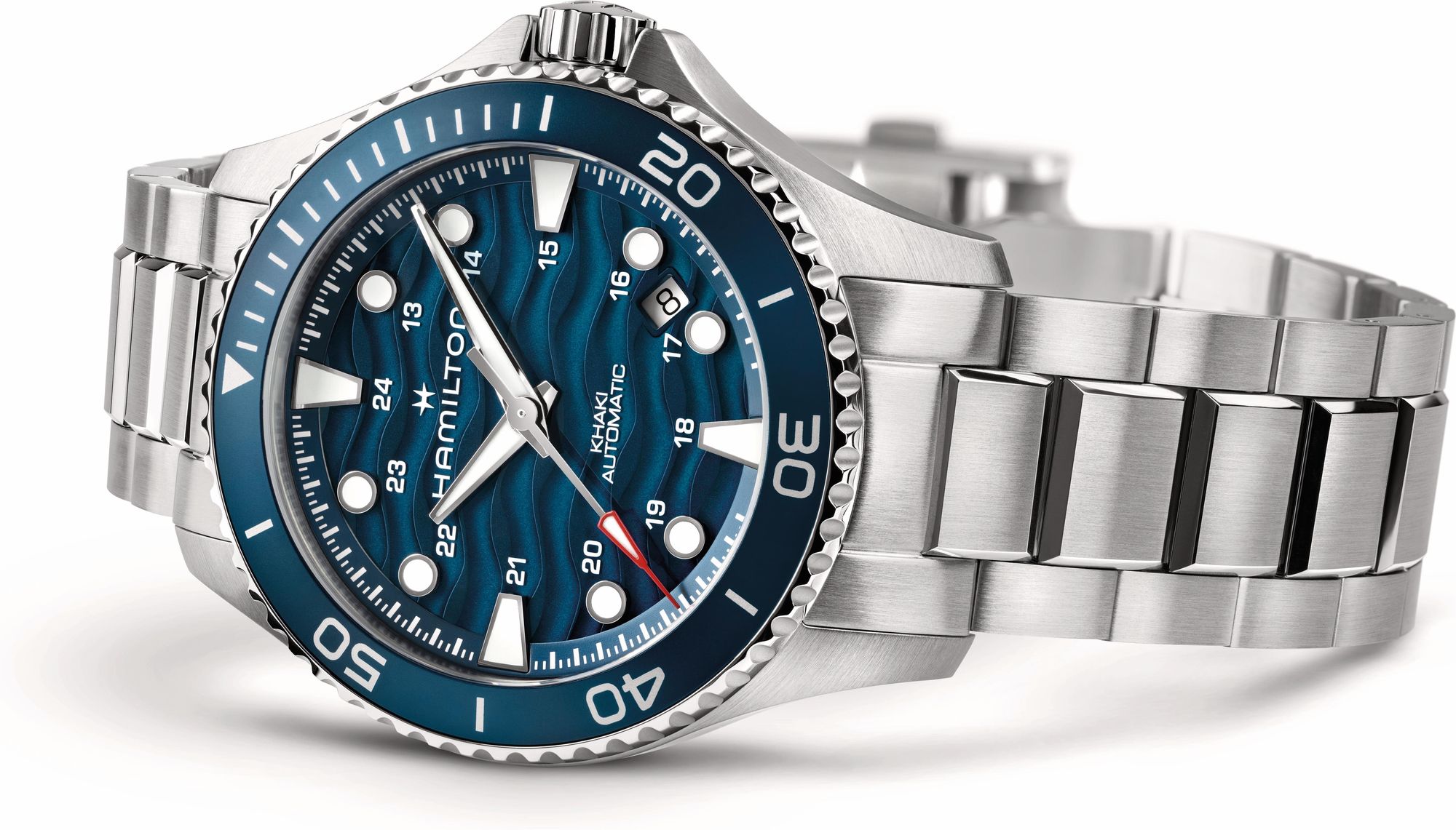 Hamilton Khaki Navy Scuba H82425140 Automatisch horloge voor heren Hamilton Khaki Navy Scuba H82425140 Automatisch horloge voor heren