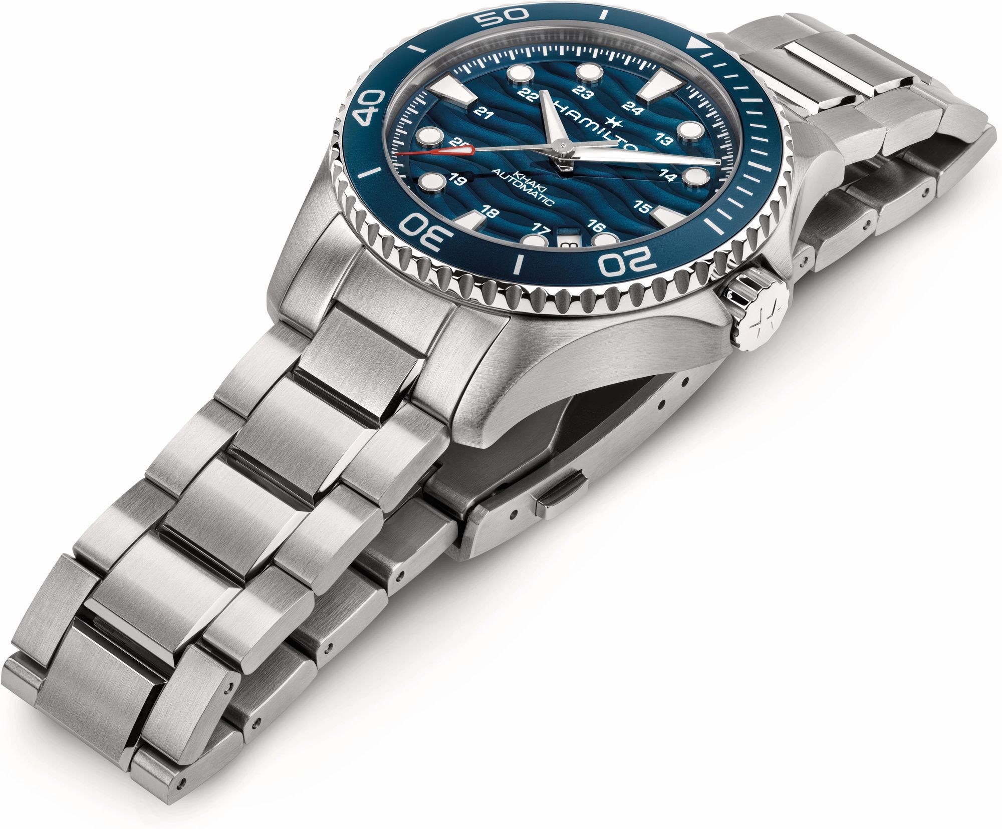 Hamilton Khaki Navy Scuba H82425140 Automatisch horloge voor heren Hamilton Khaki Navy Scuba H82425140 Automatisch horloge voor heren