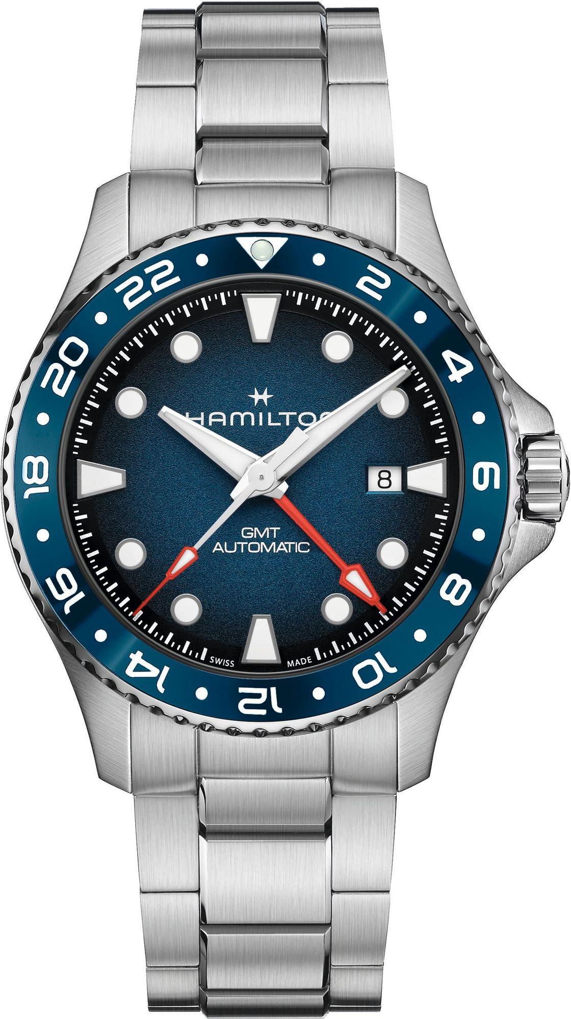 Hamilton Khaki Navy Scuba Auto GMT H82535140 Reloj Automático para hombres Hamilton Khaki Navy Scuba Auto GMT H82535140 Reloj Automático para hombres