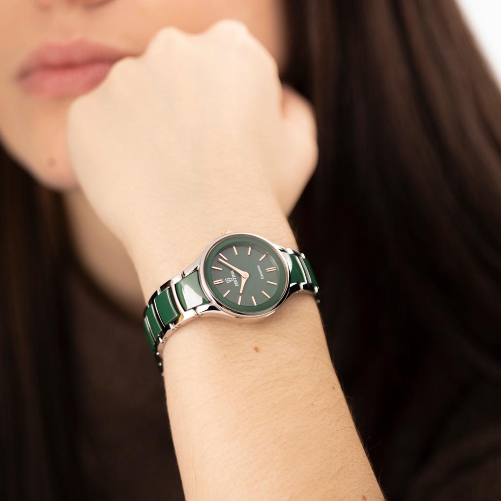 Festina Keramik F20752/6 Dames armbandhorloge Festina Keramik F20752/6 Dames armbandhorloge