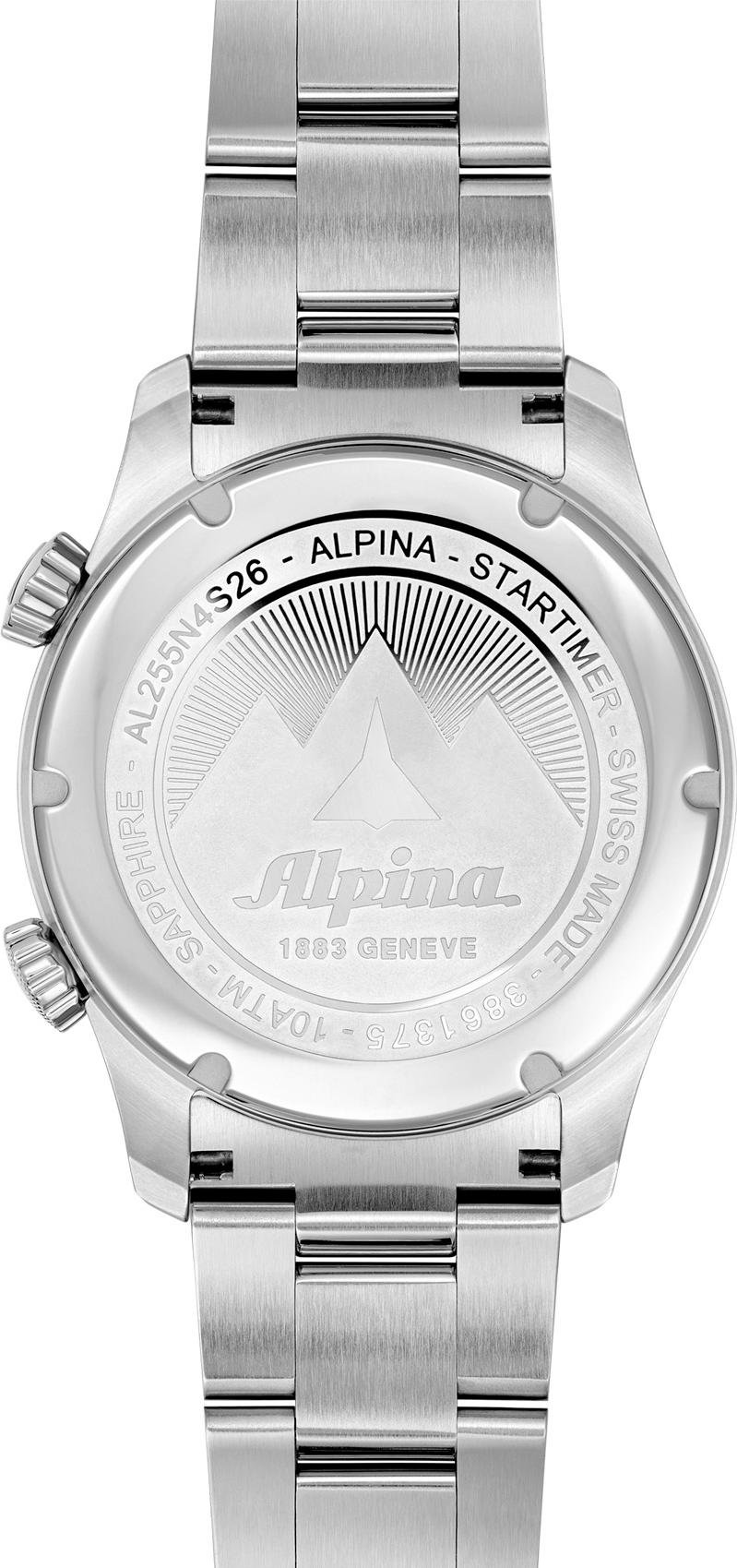 Alpina Geneve Pilot Quartz Worldtimer AL-255N4S26B Orologio da polso uomo Alpina Geneve Pilot Quartz Worldtimer AL-255N4S26B Orologio da polso uomo