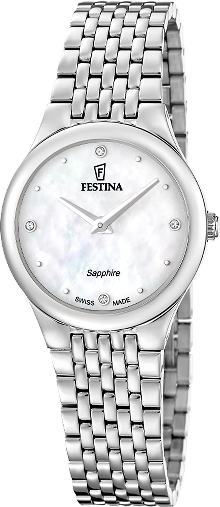 Festina SWISS MADE GRACE F20096/1 Dames armbandhorloge