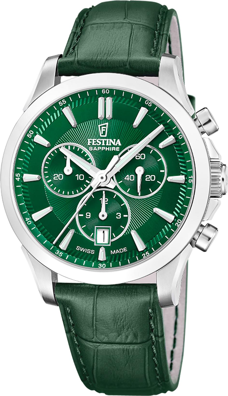 Festina SWISS MADE CHRONO F20094/4 Herenchronograaf Festina SWISS MADE CHRONO F20094/4 Herenchronograaf