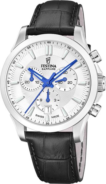 Festina SWISS MADE CHRONO F20094/2 Chronographe pour homme Festina SWISS MADE CHRONO F20094/2 Chronographe pour homme
