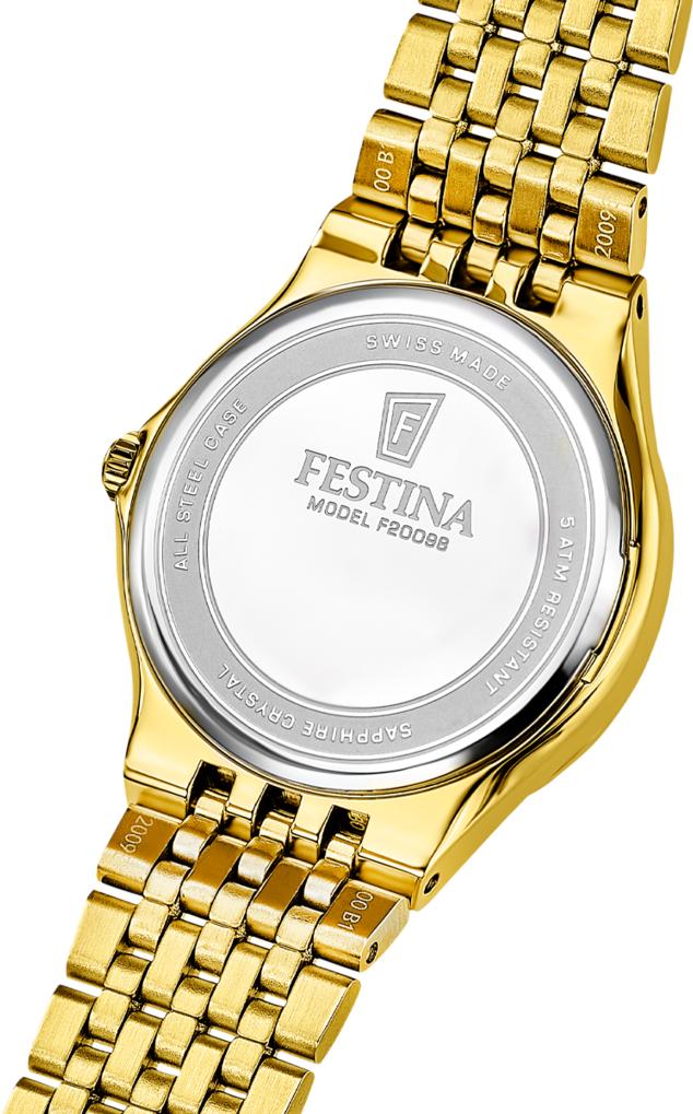Festina SWISS MADE GRACE F20098/3 Reloj de Pulsera para mujeres Festina SWISS MADE GRACE F20098/3 Reloj de Pulsera para mujeres