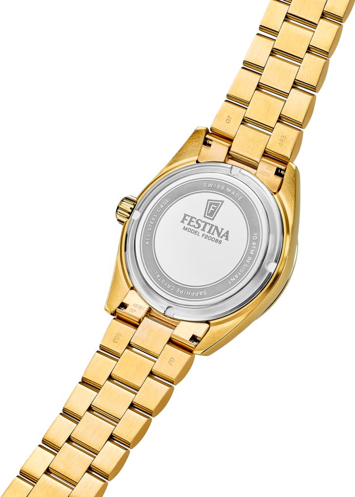 Festina SWISS MADE CLASSIC STEEL F20086/A Reloj de Pulsera para hombres Festina SWISS MADE CLASSIC STEEL F20086/A Reloj de Pulsera para hombres