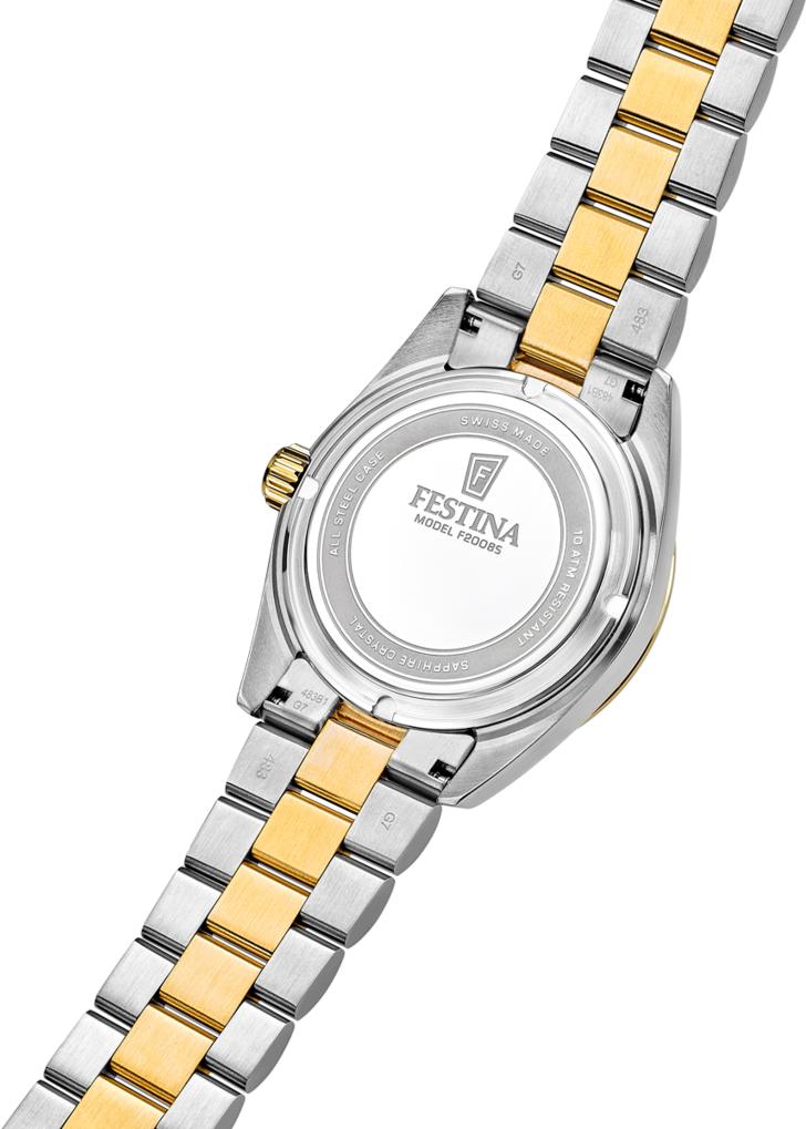 Festina SWISS MADE CLASSIC STEEL F20085/C Reloj de Pulsera para hombres Festina SWISS MADE CLASSIC STEEL F20085/C Reloj de Pulsera para hombres