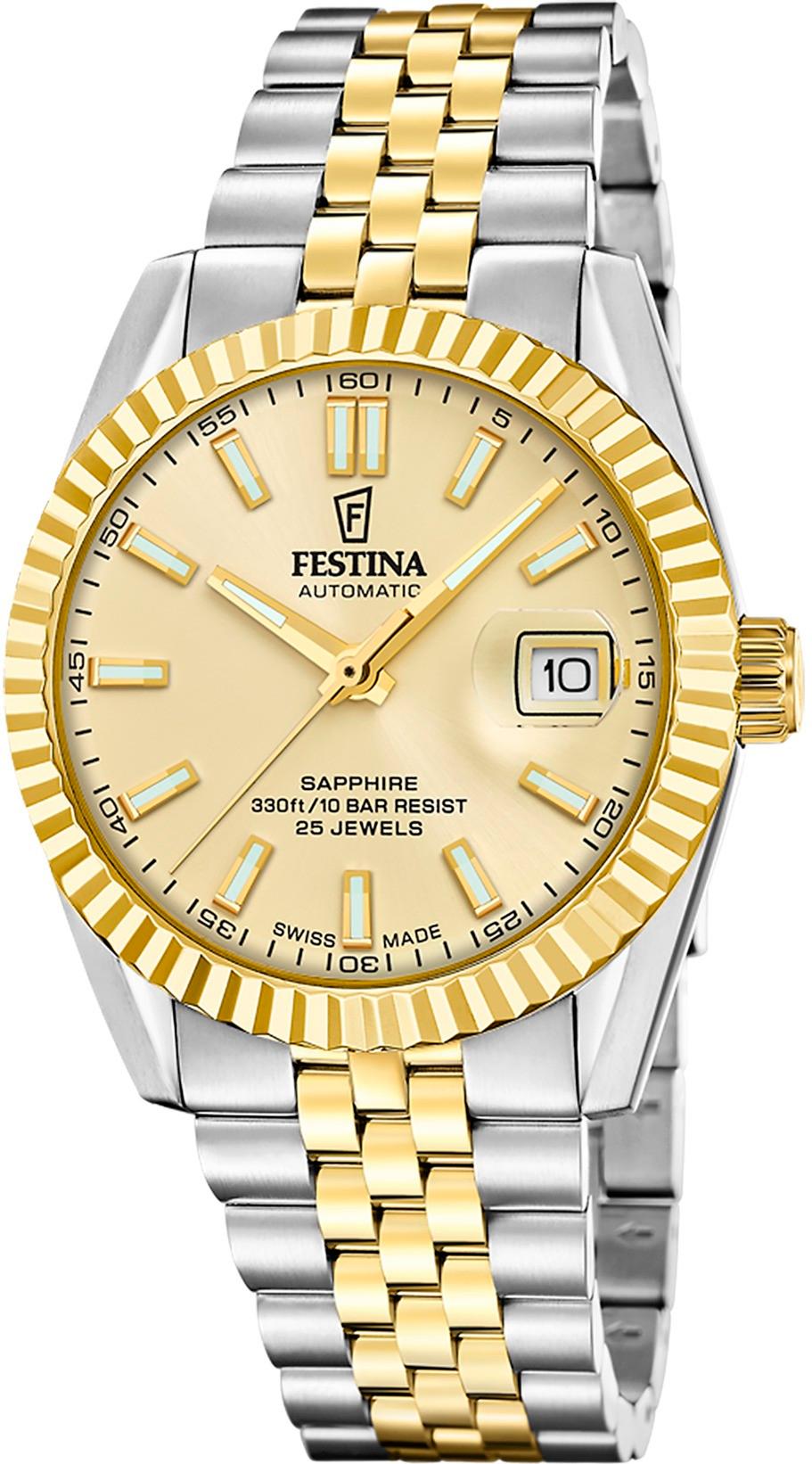 Festina SWISS MADE AUTOMATIK F20091/2 Automatisch horloge voor heren