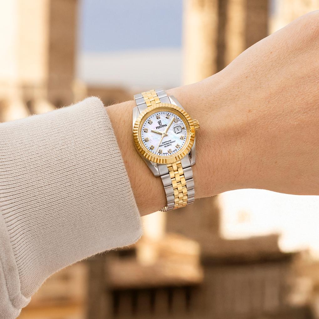 Festina SWISS MADE CLASSIC STEEL F20088/1 Montre Bracelet pour femmes Festina SWISS MADE CLASSIC STEEL F20088/1 Montre Bracelet pour femmes