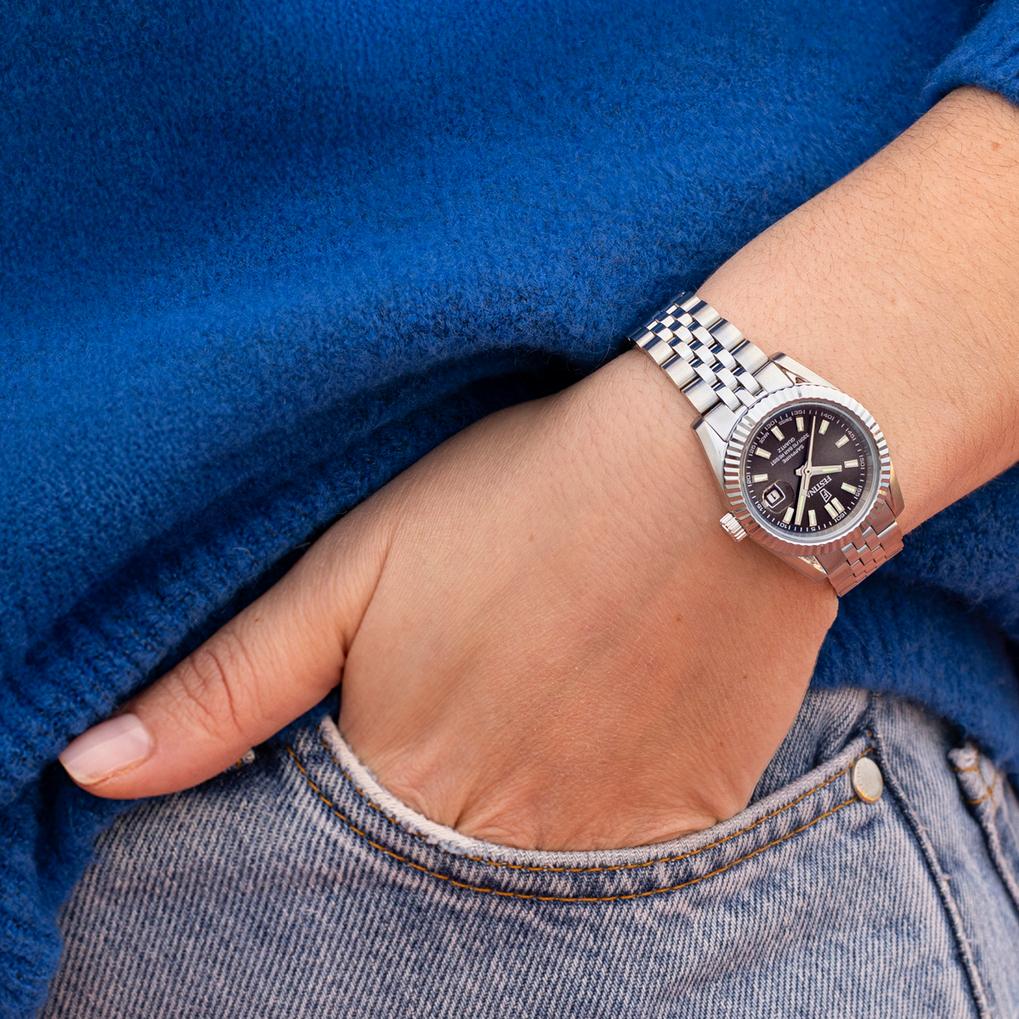 Festina SWISS MADE CLASSIC STEEL F20087/6 Montre Bracelet pour femmes Festina SWISS MADE CLASSIC STEEL F20087/6 Montre Bracelet pour femmes