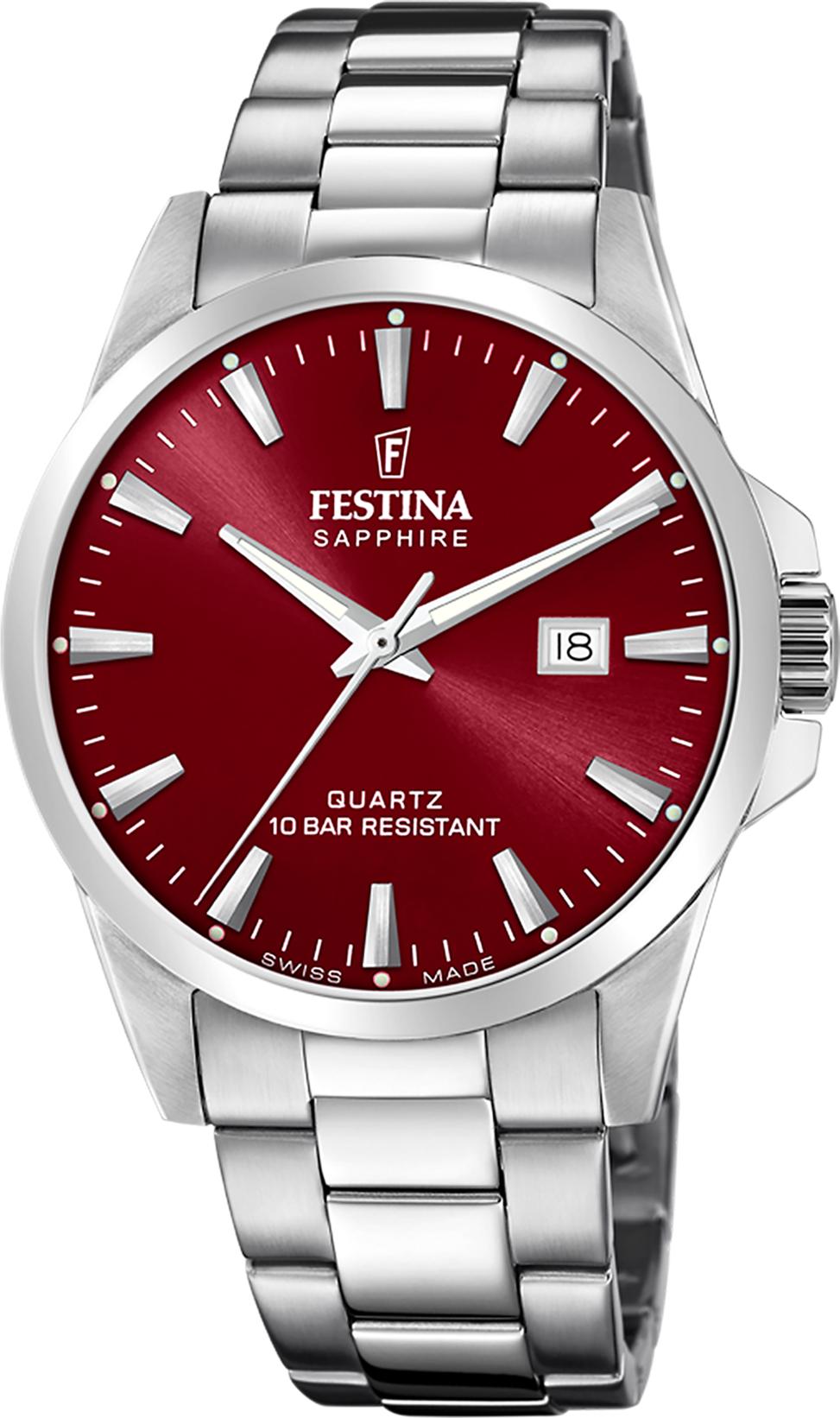 Festina SWISS MADE F20024/7 Montre-Bracelet pour hommes Festina SWISS MADE F20024/7 Montre-Bracelet pour hommes