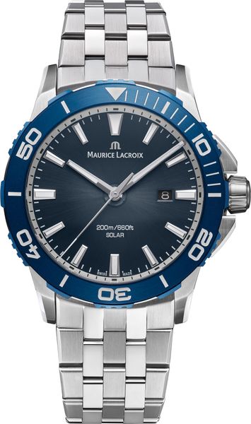 Maurice Lacroix Pontos S Solar Date PT1008-SSL42-430-1 Herrenarmbanduhr Solarbetrieb Maurice Lacroix Pontos S Solar Date PT1008-SSL42-430-1 Herrenarmbanduhr Solarbetrieb