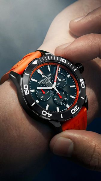 Maurice Lacroix Pontos S Solar Chronograph Special Edition PT1038-DLB00-330-6 Herrenchronograph Solarbetrieb Maurice Lacroix Pontos S Solar Chronograph Special Edition PT1038-DLB00-330-6 Herrenchronograph Solarbetrieb