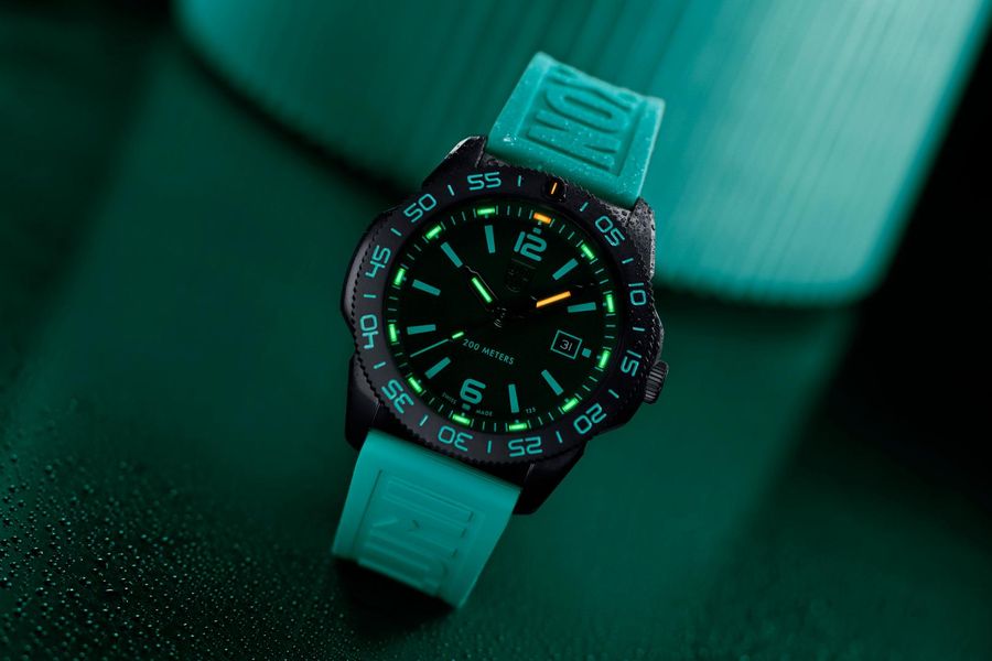 Luminox Pacific Diver Limited Edition (x/777) XS.3124.N.SET Heren armbandhorloge Duikhorloge Luminox Pacific Diver Limited Edition (x/777) XS.3124.N.SET Heren armbandhorloge Duikhorloge