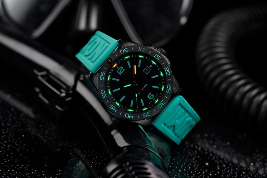 Luminox Pacific Diver Limited Edition (x/777) XS.3124.N.SET Heren armbandhorloge Duikhorloge Luminox Pacific Diver Limited Edition (x/777) XS.3124.N.SET Heren armbandhorloge Duikhorloge