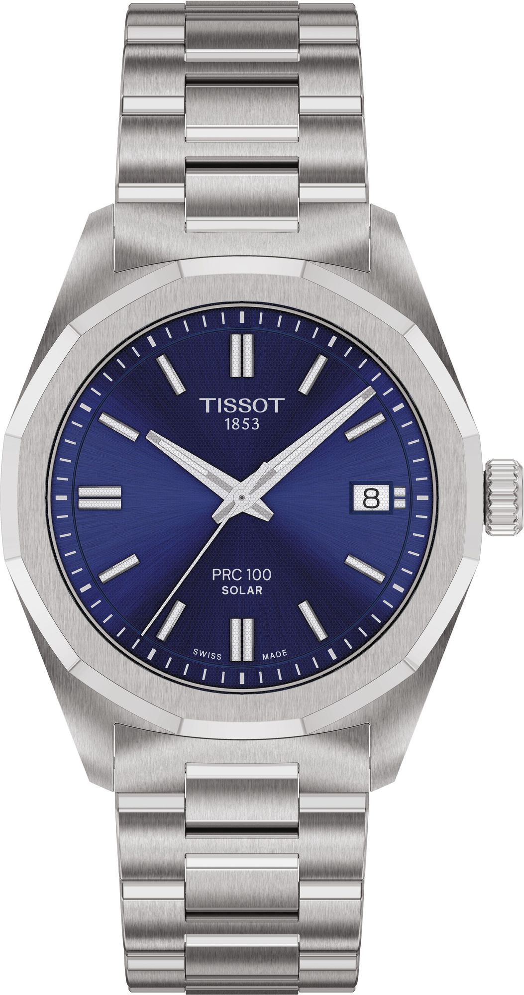 Tissot PRC 100 Solar 34mm T151.822.11.041.00 Orologio da polso donna Funzionamento a energia solare Tissot PRC 100 Solar 34mm T151.822.11.041.00 Orologio da polso donna Funzionamento a energia solare