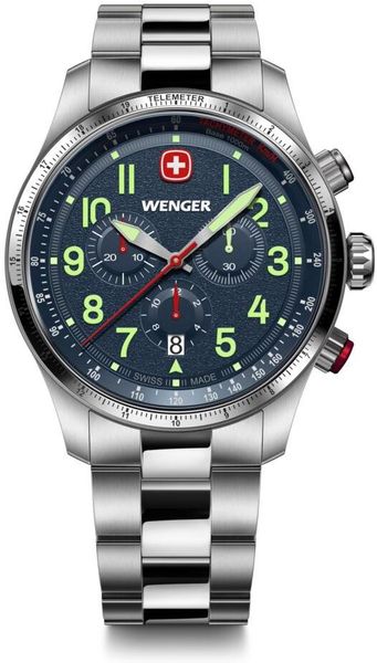 Wenger Terragraph Chrono 01.0543.112 Unisexuhr Wenger Terragraph Chrono 01.0543.112 Unisexuhr
