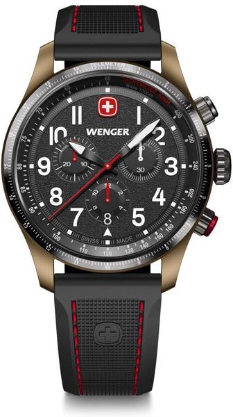 Wenger Terragraph Chrono 01.0543.113 Unisex horloge Wenger Terragraph Chrono 01.0543.113 Unisex horloge