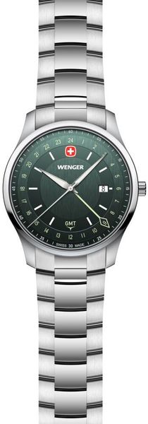 Wenger City GMT 01.1442.107 Unisex horloge Wenger City GMT 01.1442.107 Unisex horloge
