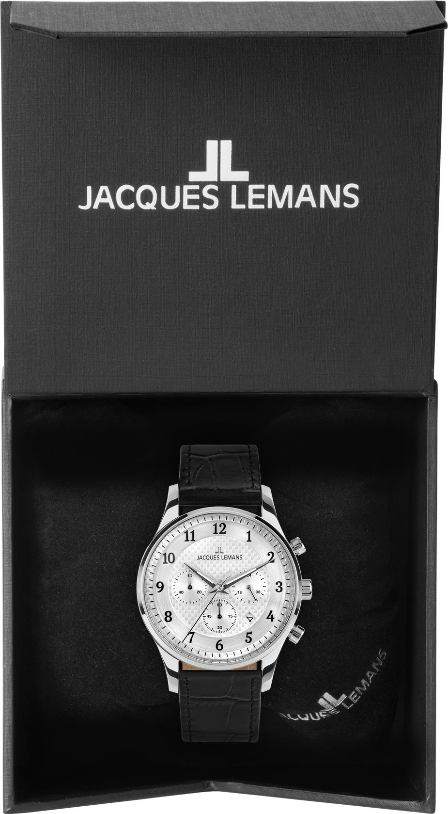 Jacques Lemans London 1-2228K Heren armbandhorloge Jacques Lemans London 1-2228K Heren armbandhorloge