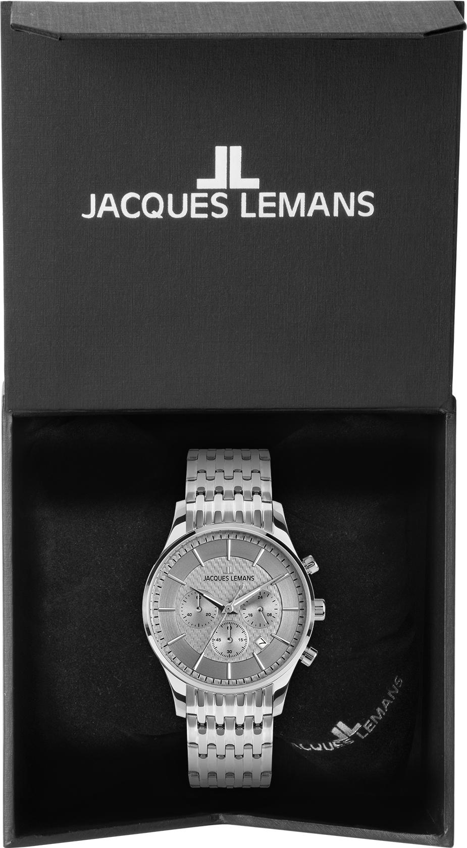Jacques Lemans London 1-2228G Heren armbandhorloge Jacques Lemans London 1-2228G Heren armbandhorloge