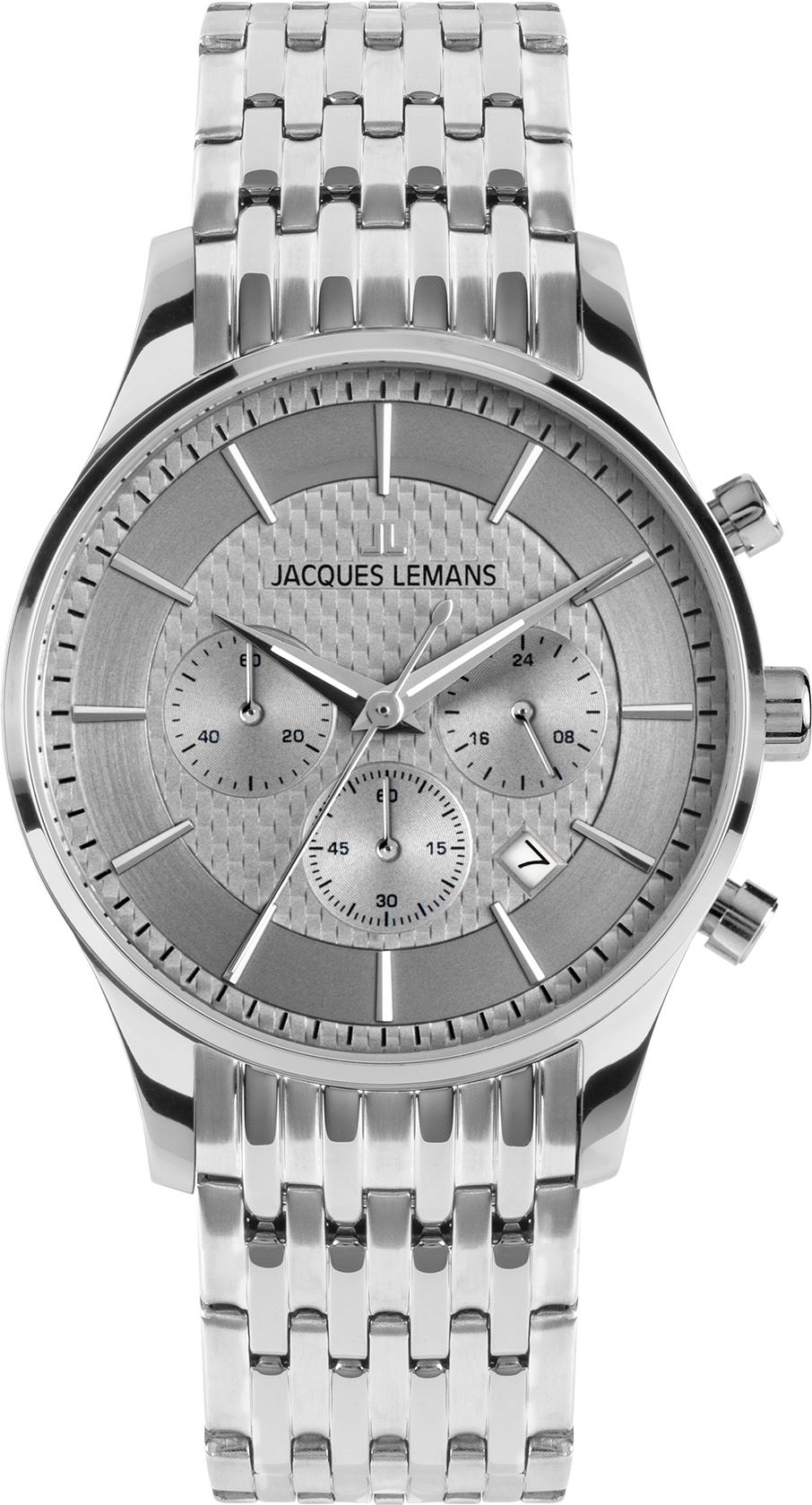 Jacques Lemans London 1-2228G Heren armbandhorloge Jacques Lemans London 1-2228G Heren armbandhorloge