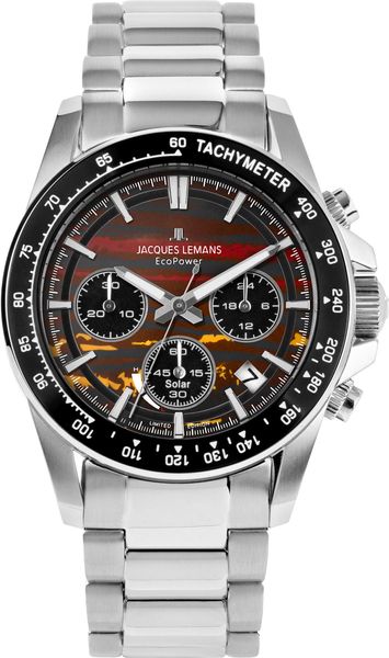 Jacques Lemans Eco Power Limited Edition 50-10D Heren armbandhorloge Jacques Lemans Eco Power Limited Edition 50-10D Heren armbandhorloge