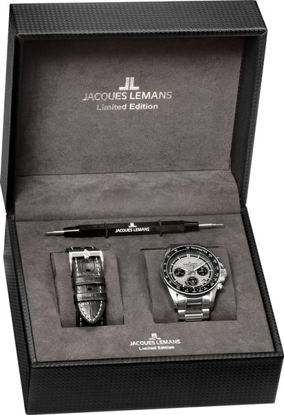 Jacques Lemans Eco Power Limited Edition 50-10A Reloj de Pulsera para hombres Jacques Lemans Eco Power Limited Edition 50-10A Reloj de Pulsera para hombres