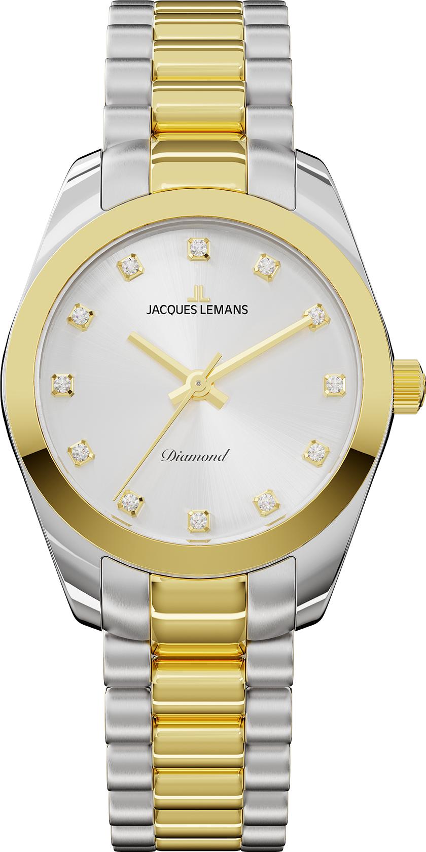 Jacques Lemans Derby Diamond D-10C Damenarmbanduhr Jacques Lemans Derby Diamond D-10C Damenarmbanduhr