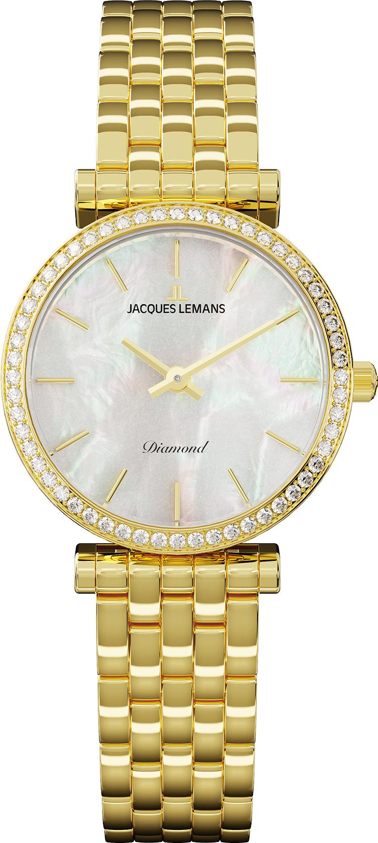 Jacques Lemans Milano Diamond D-13C Damenarmbanduhr Jacques Lemans Milano Diamond D-13C Damenarmbanduhr