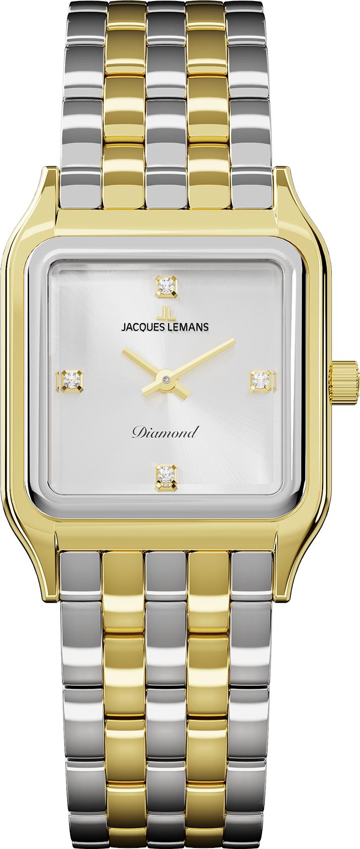 Jacques Lemans Antwerpen Diamond D-14B Damenarmbanduhr Jacques Lemans Antwerpen Diamond D-14B Damenarmbanduhr