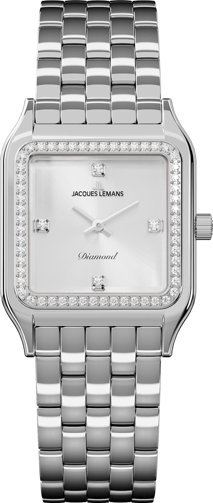 Jacques Lemans Antwerpen Diamond D-15A Damenarmbanduhr Jacques Lemans Antwerpen Diamond D-15A Damenarmbanduhr