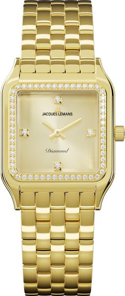 Jacques Lemans Antwerpen Diamond D-15C Damenarmbanduhr Jacques Lemans Antwerpen Diamond D-15C Damenarmbanduhr