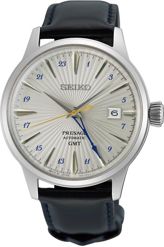 Seiko Presage Automatic Cocktail GMT SSK049J1 Reloj de Pulsera para hombres Seiko Presage Automatic Cocktail GMT SSK049J1 Reloj de Pulsera para hombres