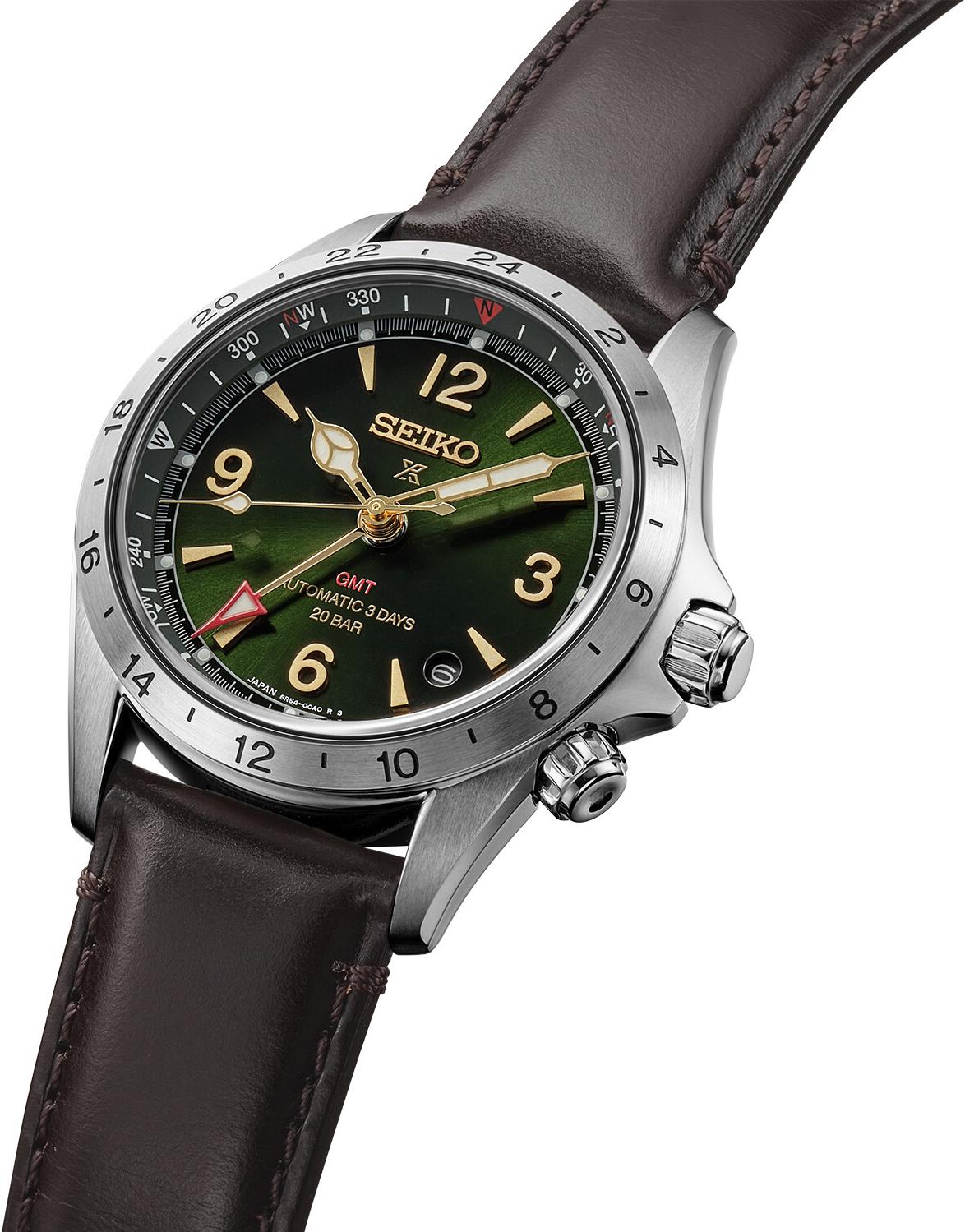 Seiko Prospex LAND Automatic Alpinist GMT HBC007J1 Orologio automatico uomo Seiko Prospex LAND Automatic Alpinist GMT HBC007J1 Orologio automatico uomo