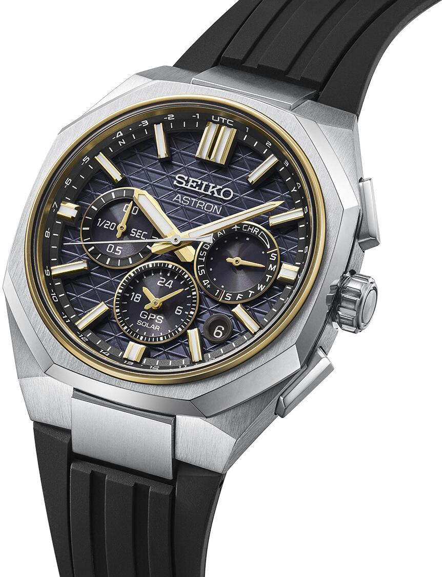 Seiko Astron GPS Solar Dual Time Chronograph HAB003J1 Herenchronograaf Seiko Astron GPS Solar Dual Time Chronograph HAB003J1 Herenchronograaf
