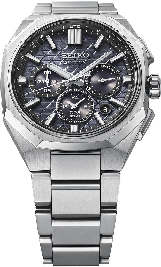 Seiko Astron GPS Solar Dual Time Chronograph HAB002J1 Herenchronograaf Seiko Astron GPS Solar Dual Time Chronograph HAB002J1 Herenchronograaf