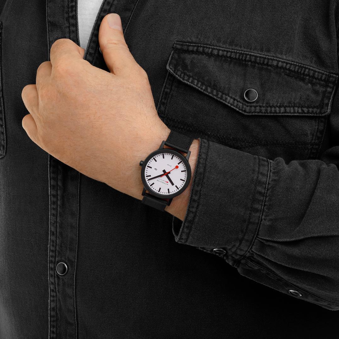 Mondaine MS1.41910.LB Herrenarmbanduhr