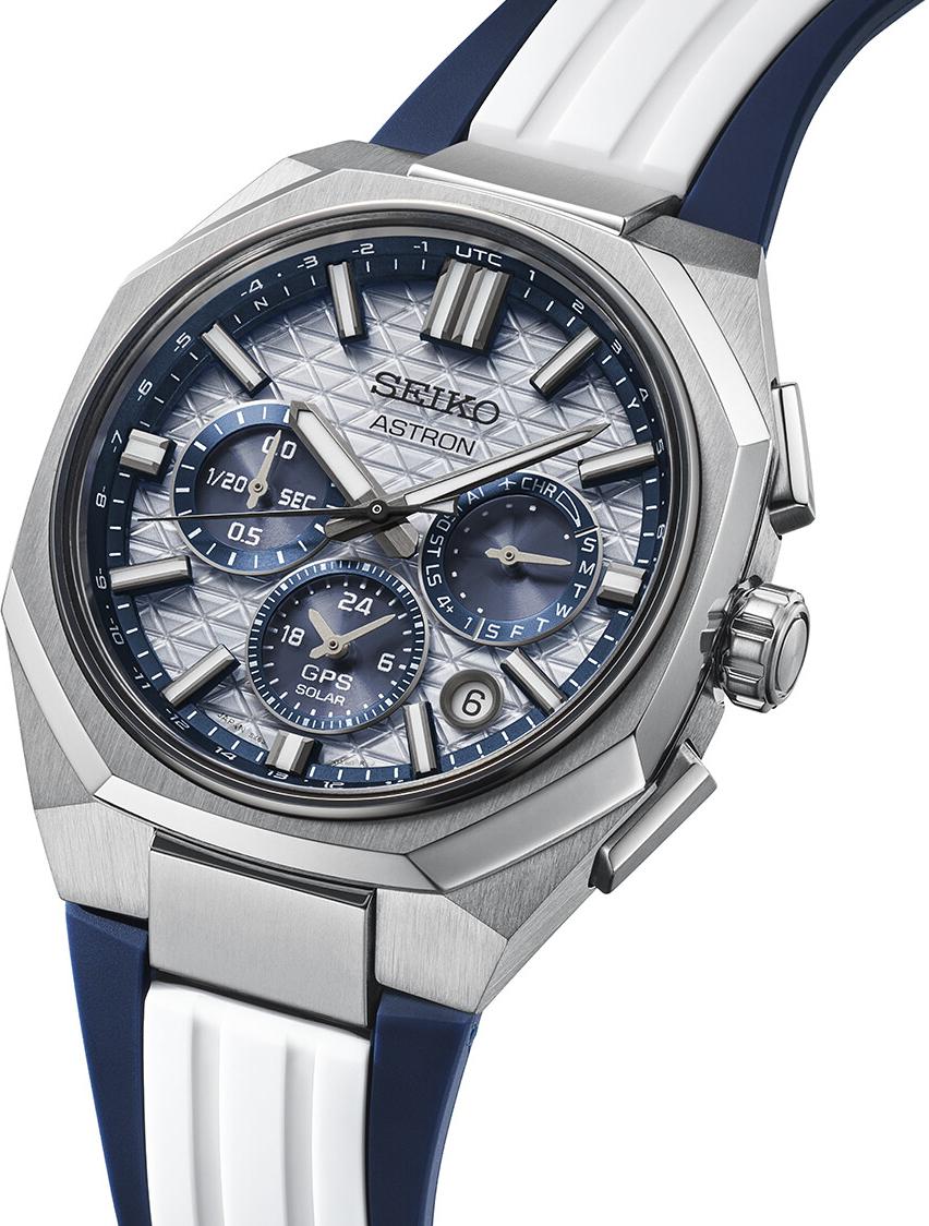 Seiko Astron GPS Solar Dual Time Chronograph HAB004J1 Cronografo uomo Seiko Astron GPS Solar Dual Time Chronograph HAB004J1 Cronografo uomo