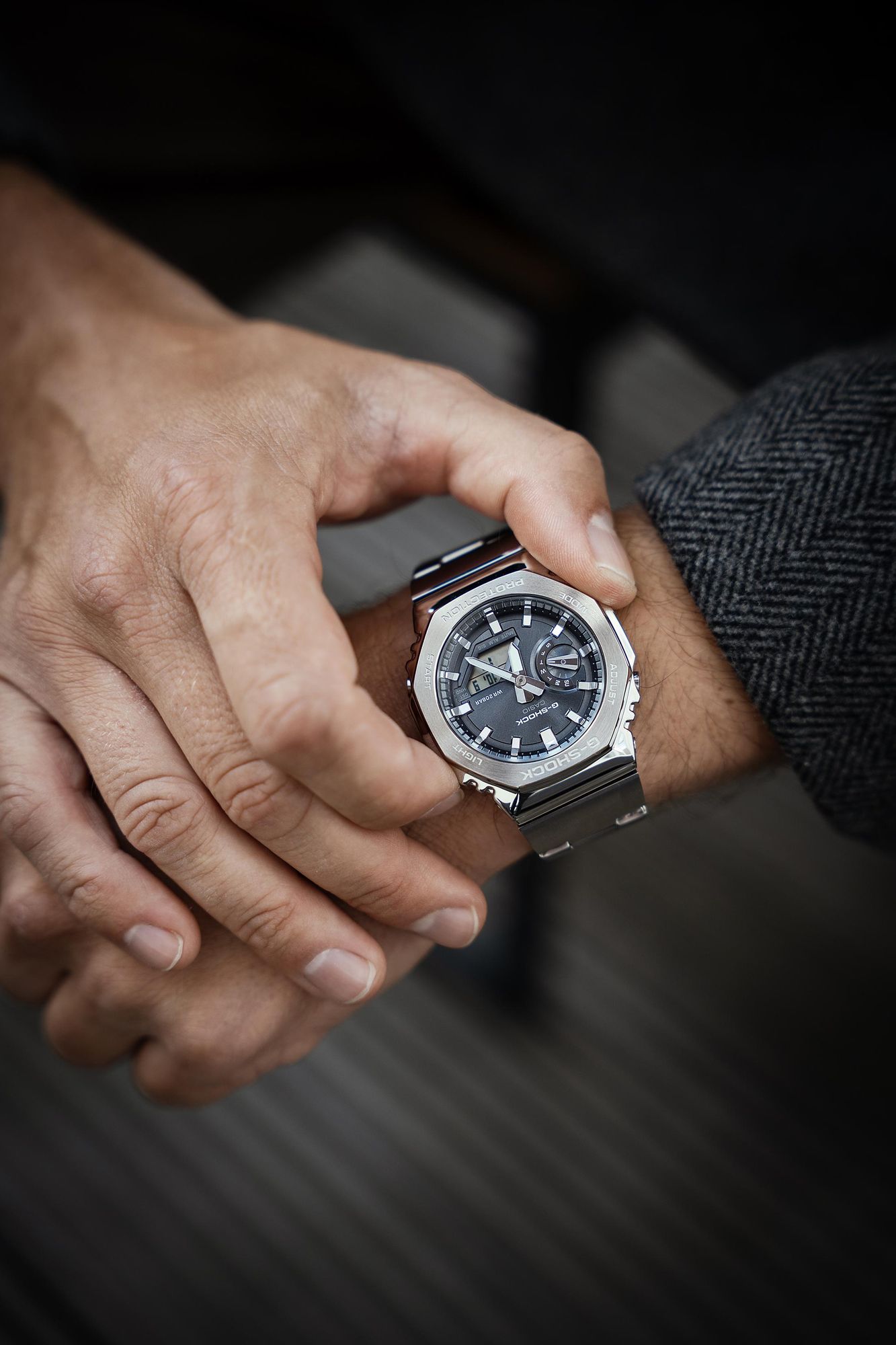 Casio G-Shock Classic GM-2110D-8AER Herrenarmbanduhr