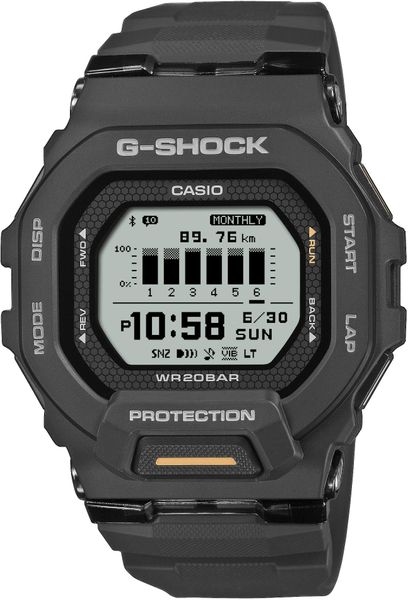 Casio G-Shock Squad GBD-200-1A1ER Digitaluhr für Herren Bluetooth-Technologie Casio G-Shock Squad GBD-200-1A1ER Digitaluhr für Herren Bluetooth-Technologie