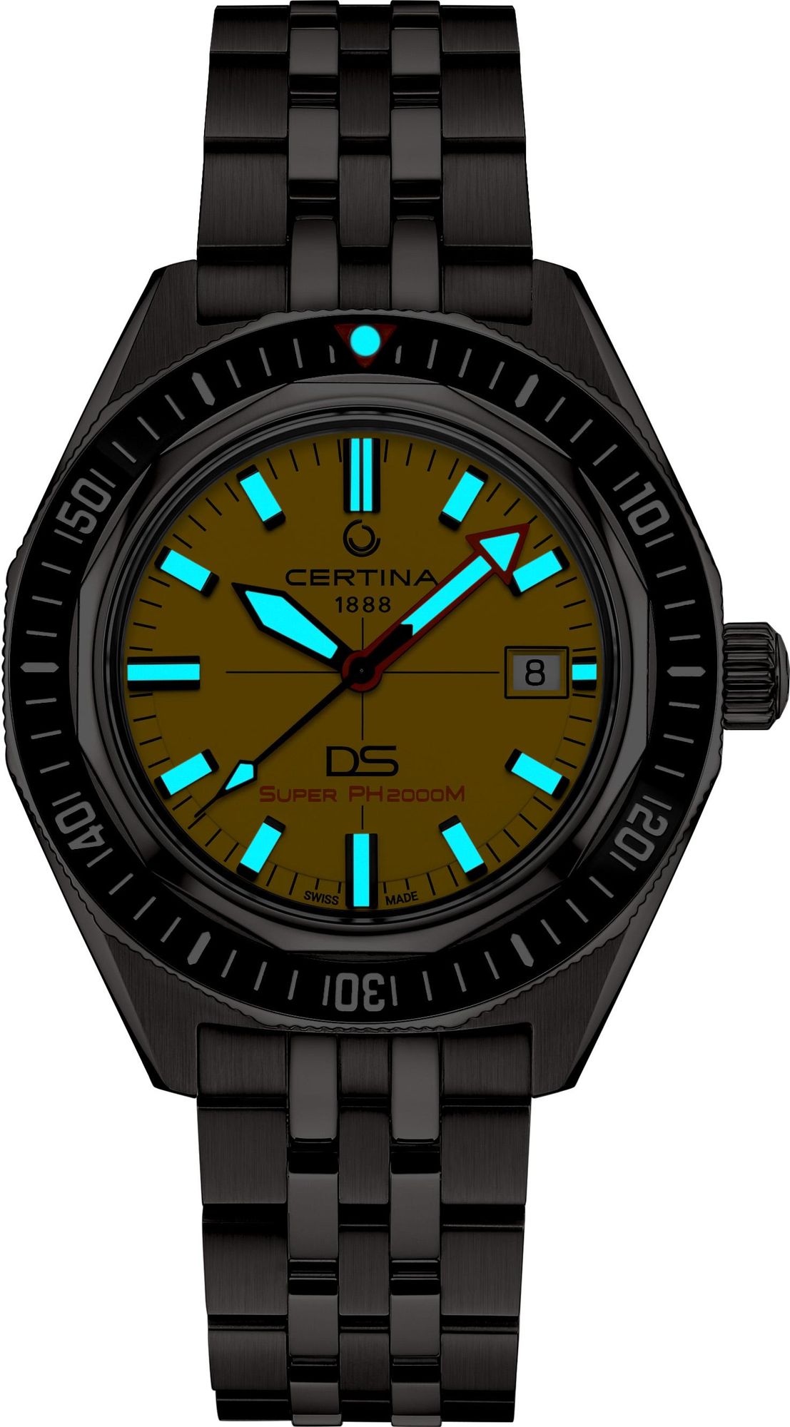 Certina DS SUPER PH 2000M C050.607.44.361.02 Automatic Mens Watch Diving Watch Certina DS SUPER PH 2000M C050.607.44.361.02 Automatic Mens Watch Diving Watch
