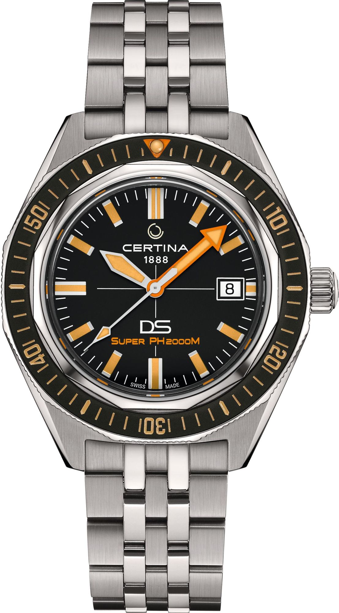 Certina DS SUPER PH 2000M C050.607.44.051.02 Automatisch horloge voor heren Duikhorloge Certina DS SUPER PH 2000M C050.607.44.051.02 Automatisch horloge voor heren Duikhorloge