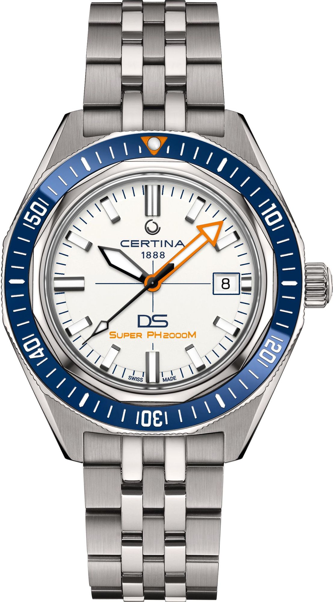 Certina DS SUPER PH 2000M C050.607.44.011.02 Automatisch horloge voor heren Duikhorloge Certina DS SUPER PH 2000M C050.607.44.011.02 Automatisch horloge voor heren Duikhorloge