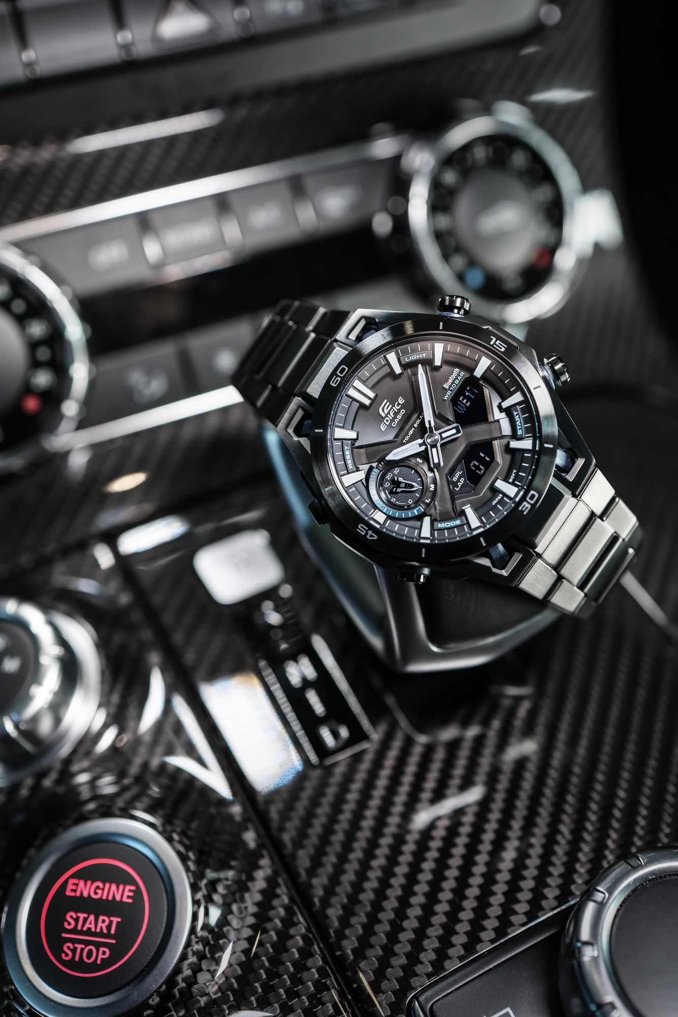 Casio Edifice Bluetooth ECB-2300DC-1AEF Montre-Bracelet pour hommes Technologie Bluetooth Casio Edifice Bluetooth ECB-2300DC-1AEF Montre-Bracelet pour hommes Technologie Bluetooth