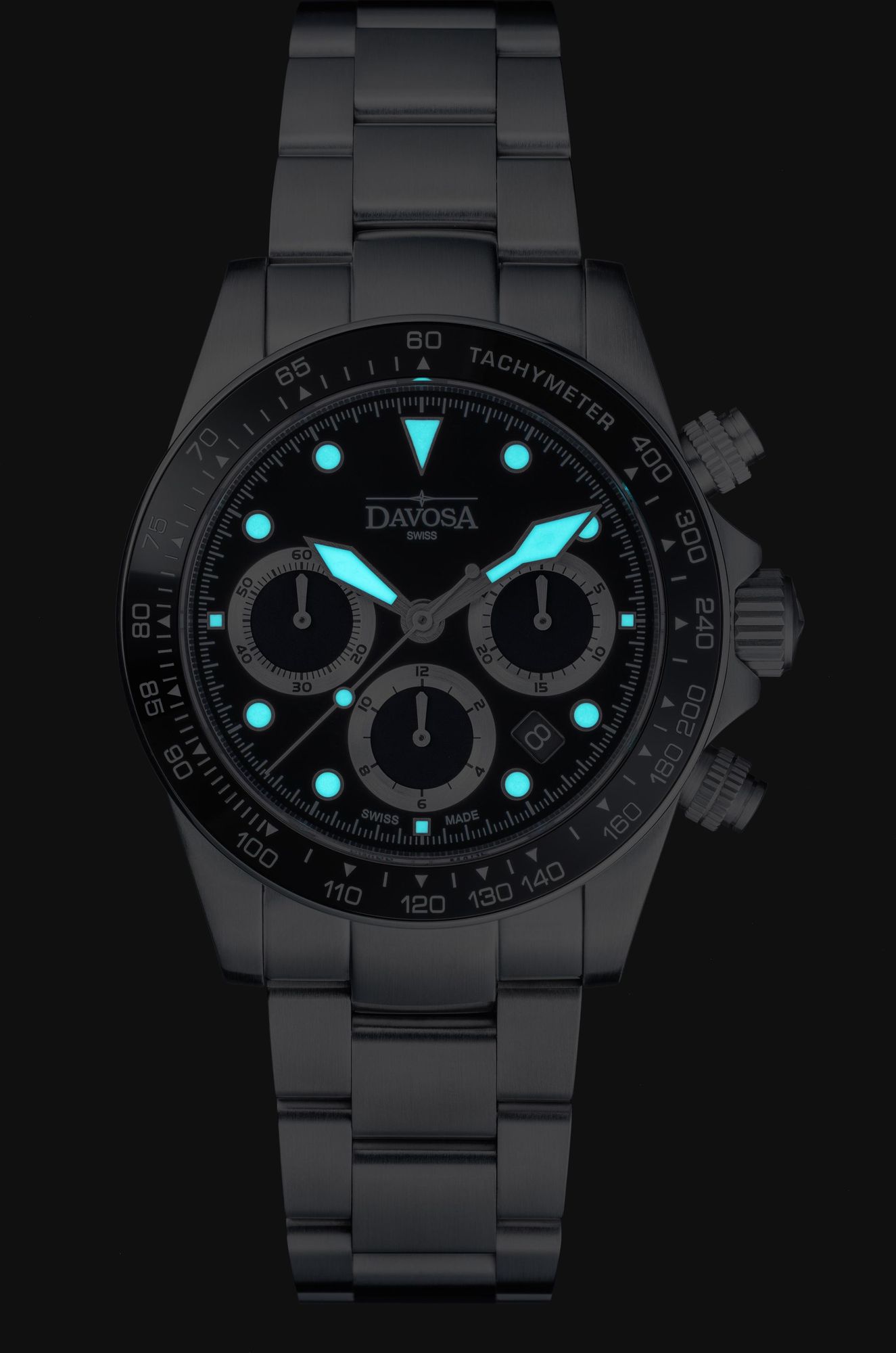 Davosa TERNOS PROFESSIONAL CHRONOGRAPH 16154350 Automatische herenchronograaf Davosa TERNOS PROFESSIONAL CHRONOGRAPH 16154350 Automatische herenchronograaf