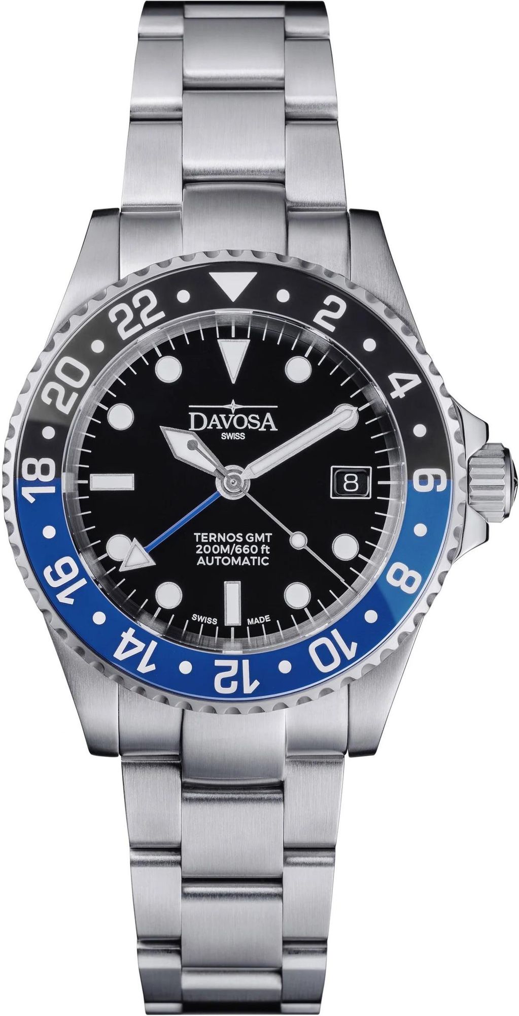 Davosa TERNOS DIVER GMT 16156340 Automatisch horloge voor heren Davosa TERNOS DIVER GMT 16156340 Automatisch horloge voor heren